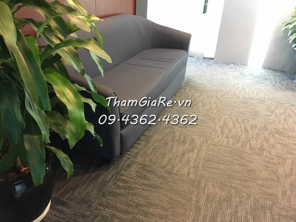 thảm tấm Nhật Bản Suminoe PX5000 trải sảnh văn phòng