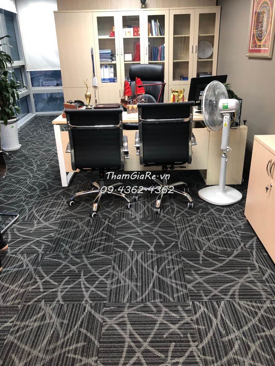  Thảm tấm ION trải phòng họp