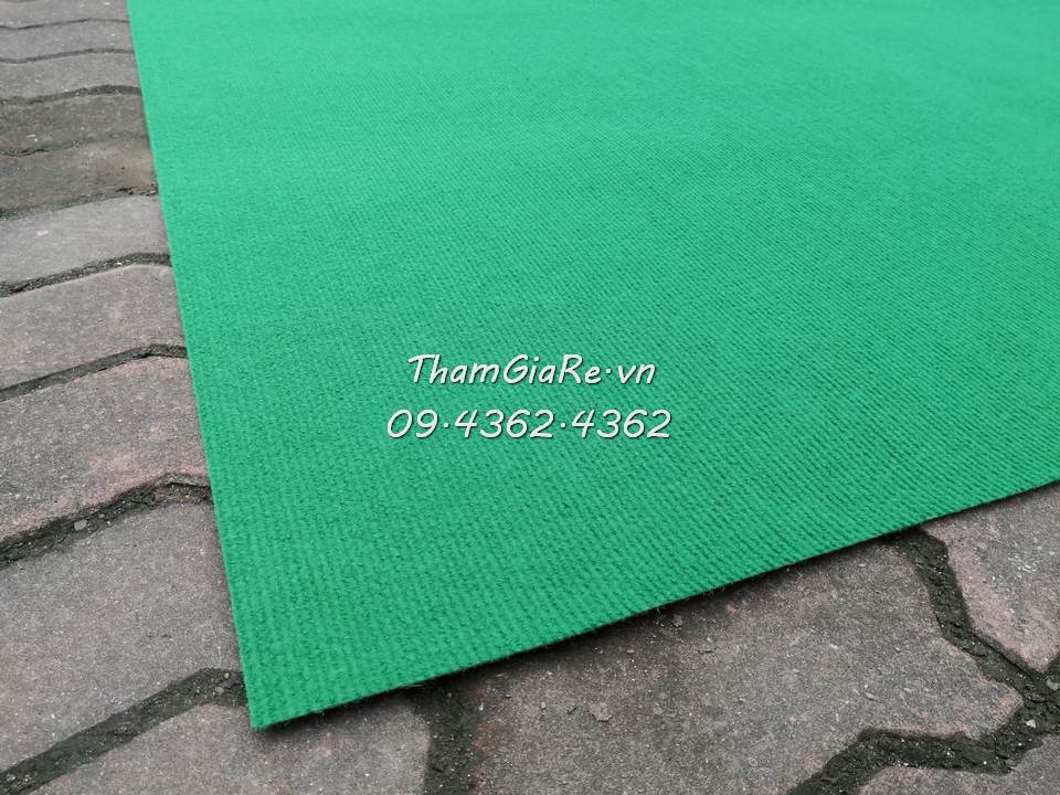 bán thảm trải sàn màu xanh lá cây