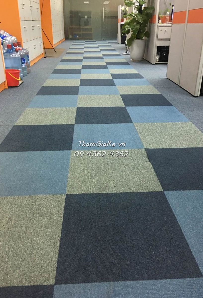 Thảm tấm Tuntex T12 trải hành lang văn phòng