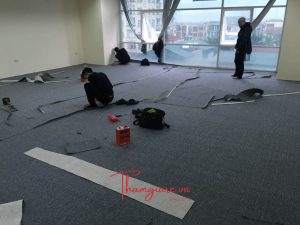 Thi công thảm giá rẻ