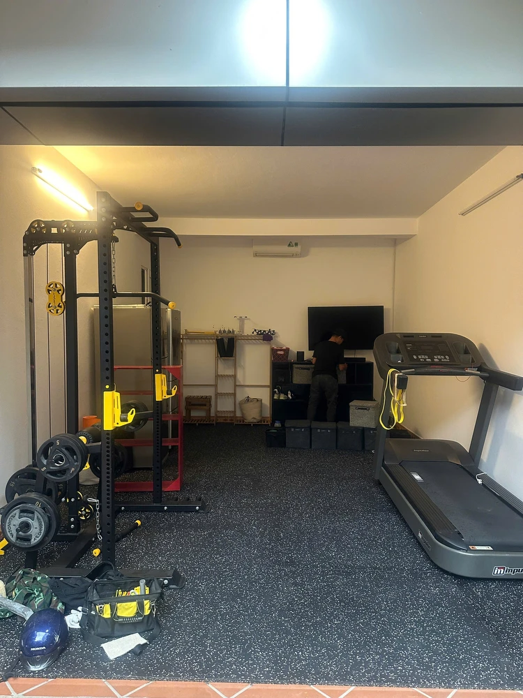 Thảm cao su phòng Gym cá nhân