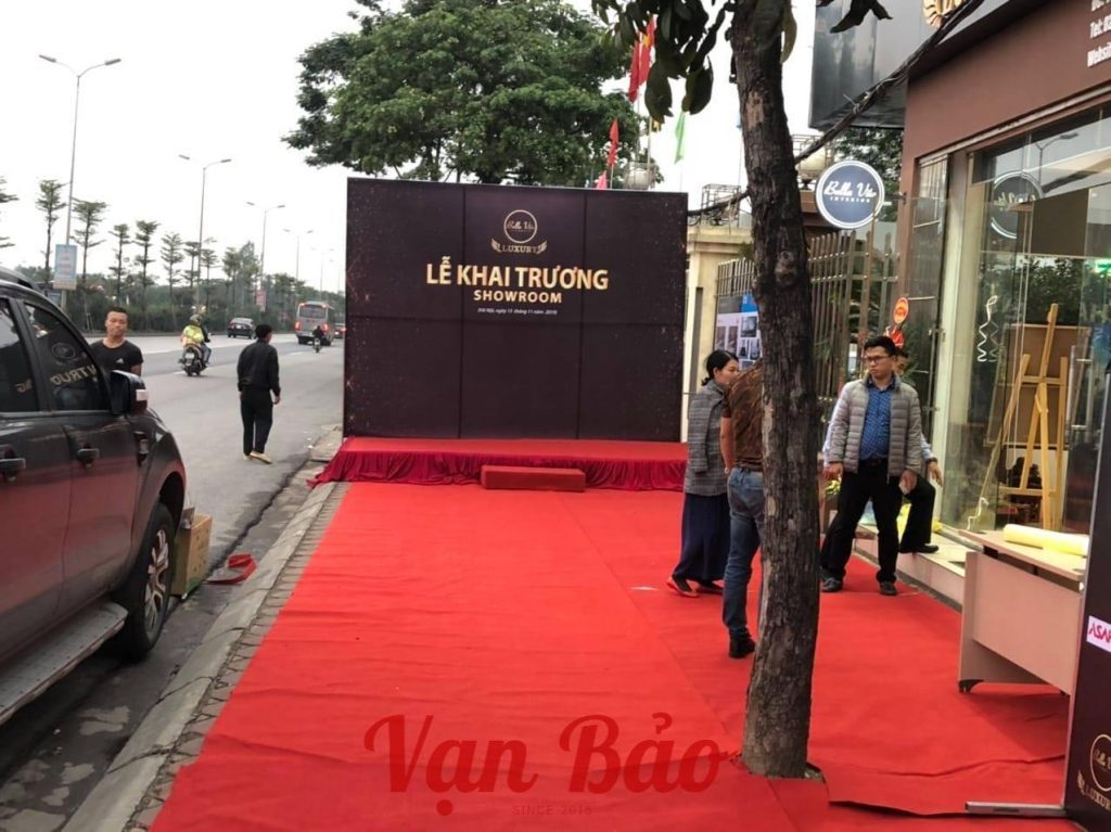 Thảm đỏ sự kiện khai trương