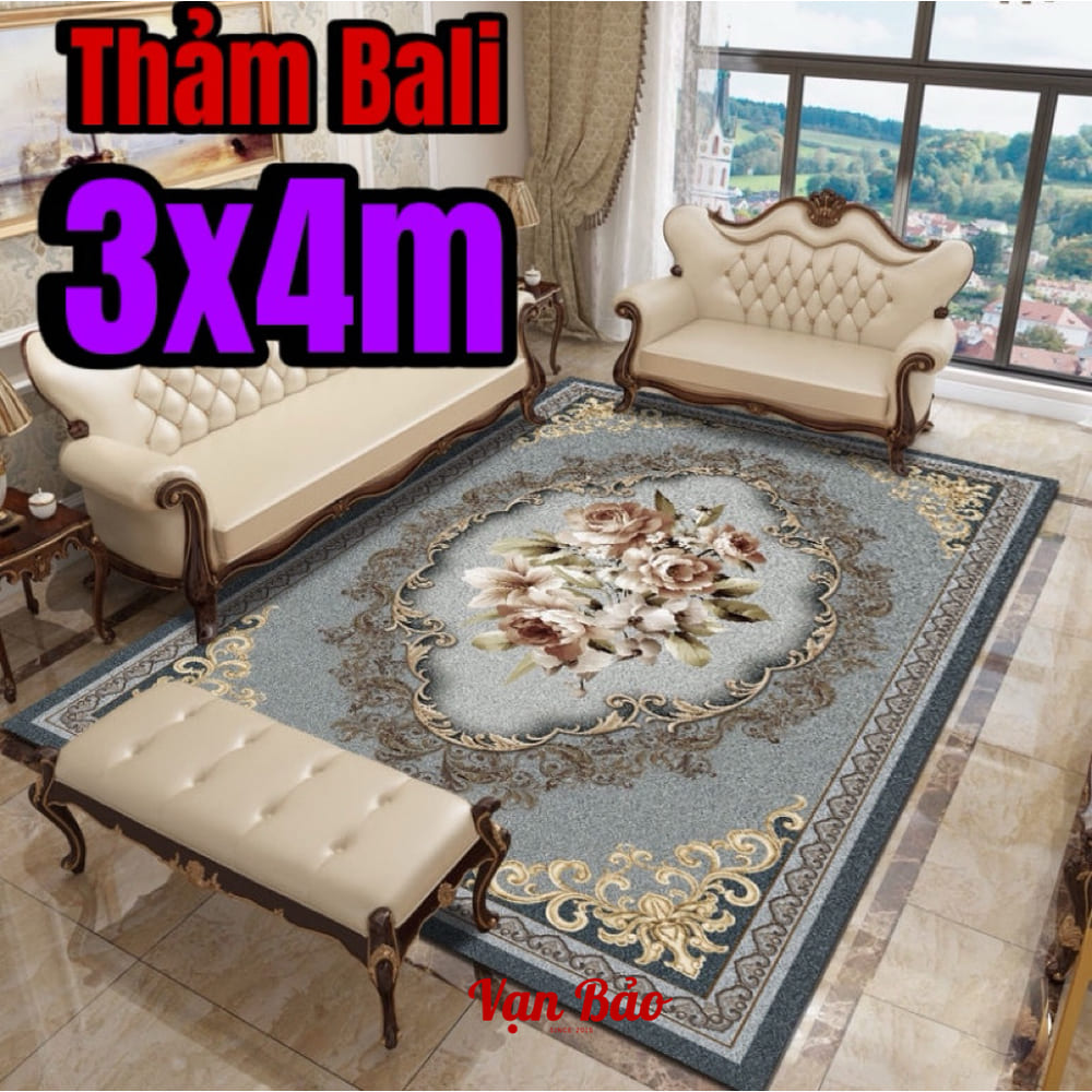 Thảm phòng khách 3x4m