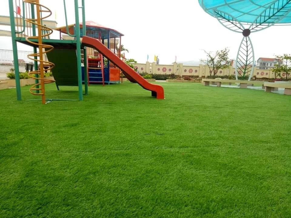 Tổng kho thảm cỏ nhân tạo công viên tại Hà Nội
